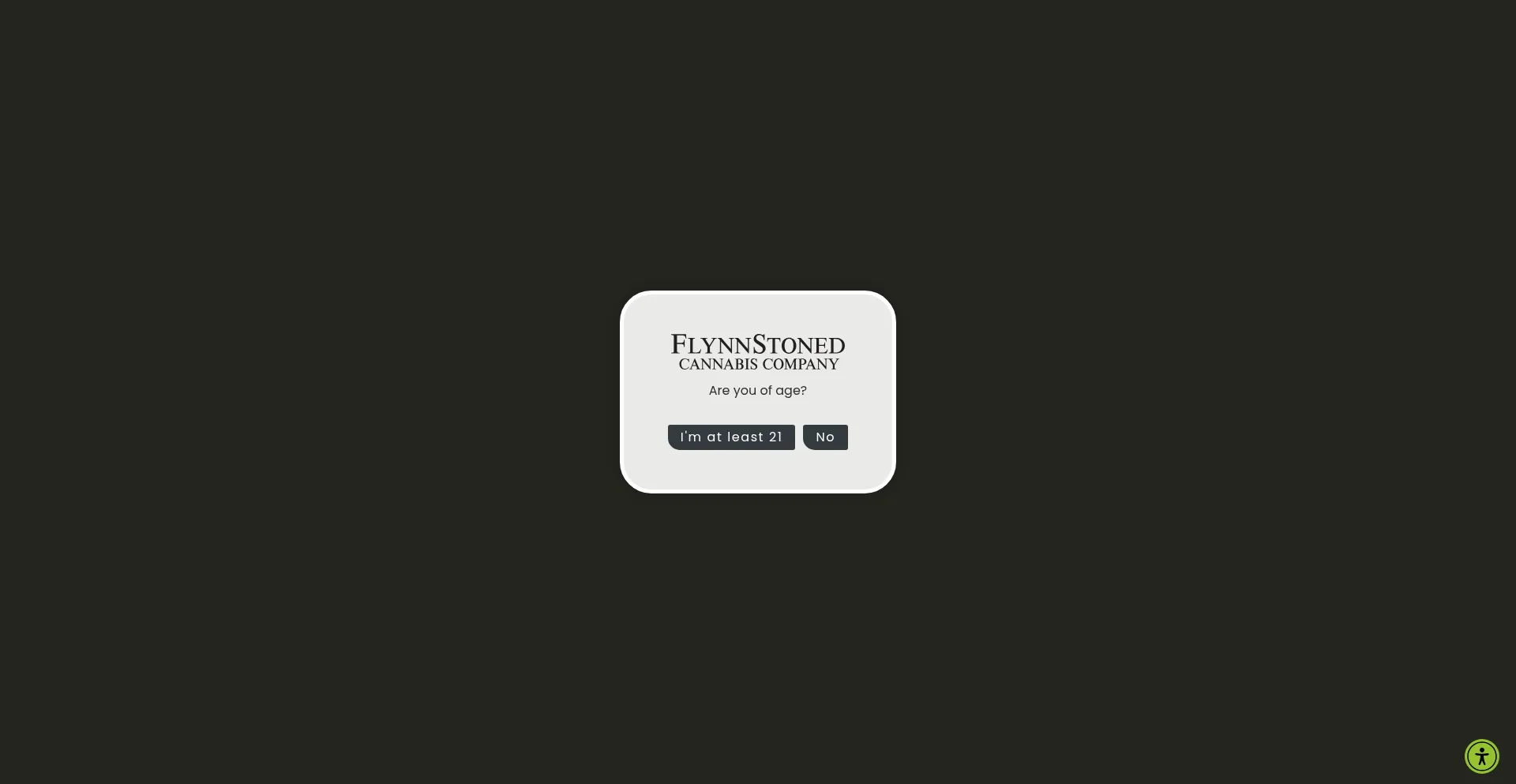 Website screenshot of Flynnstoned.com