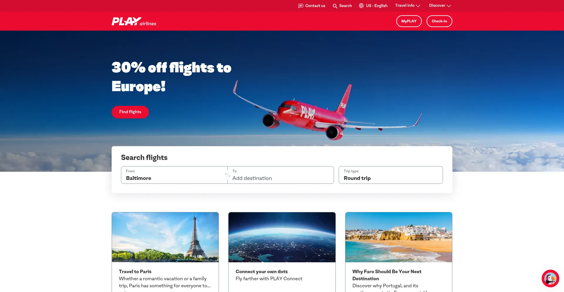 Flyplay.com Screenshot