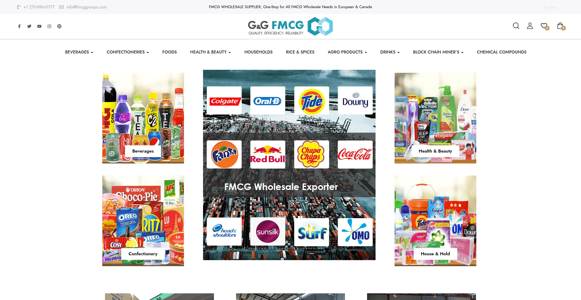 Fmcggroups.com Screenshot