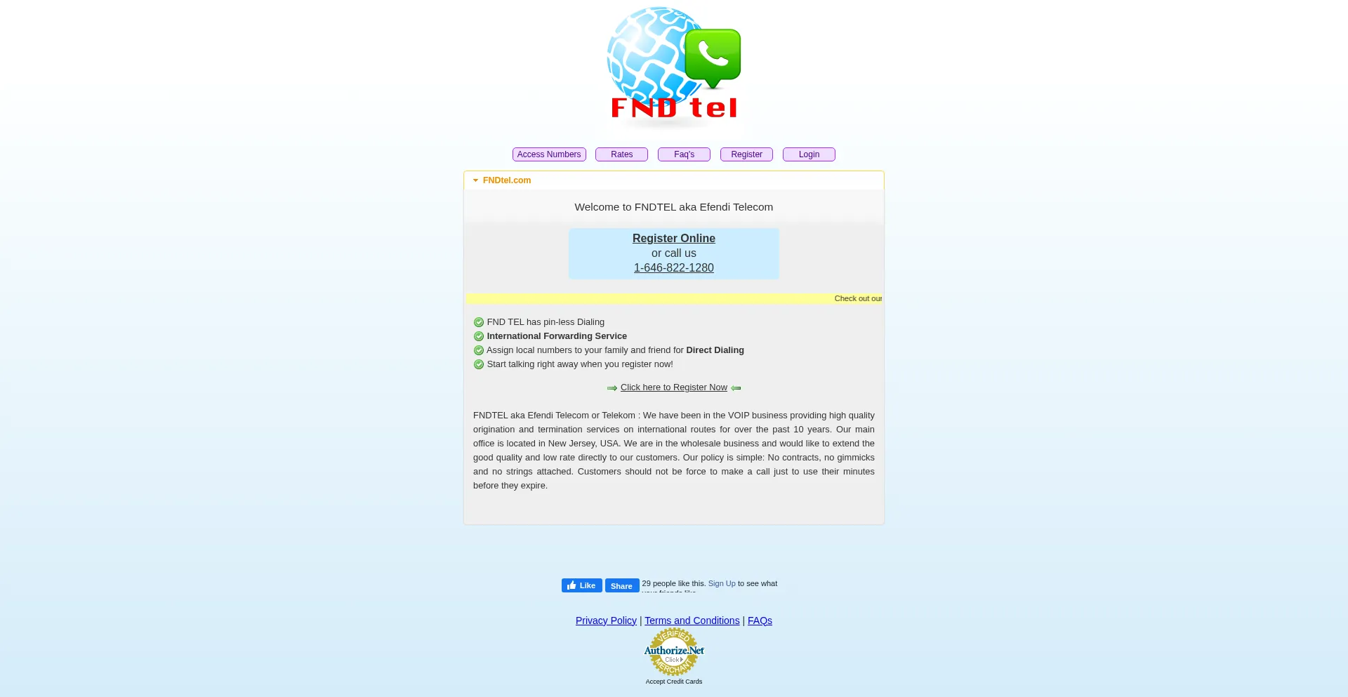 Is Fndtel.com Safe?