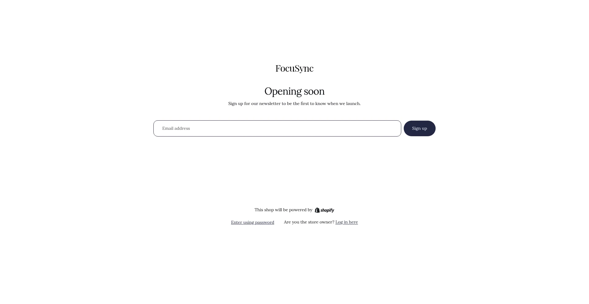 Focusync.store