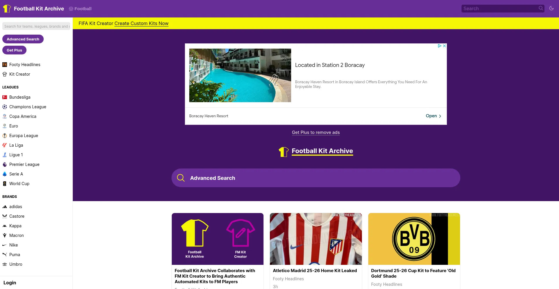 Footballkitarchive.com