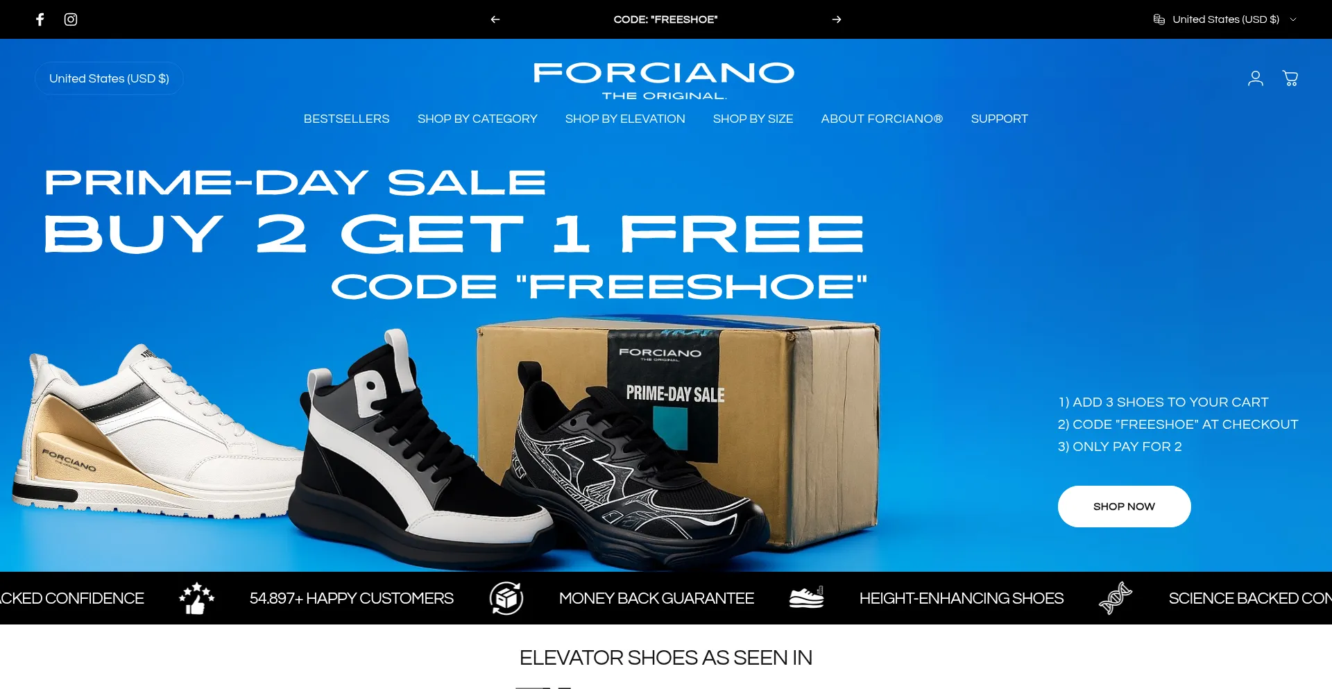 Forciano.com Screenshot
