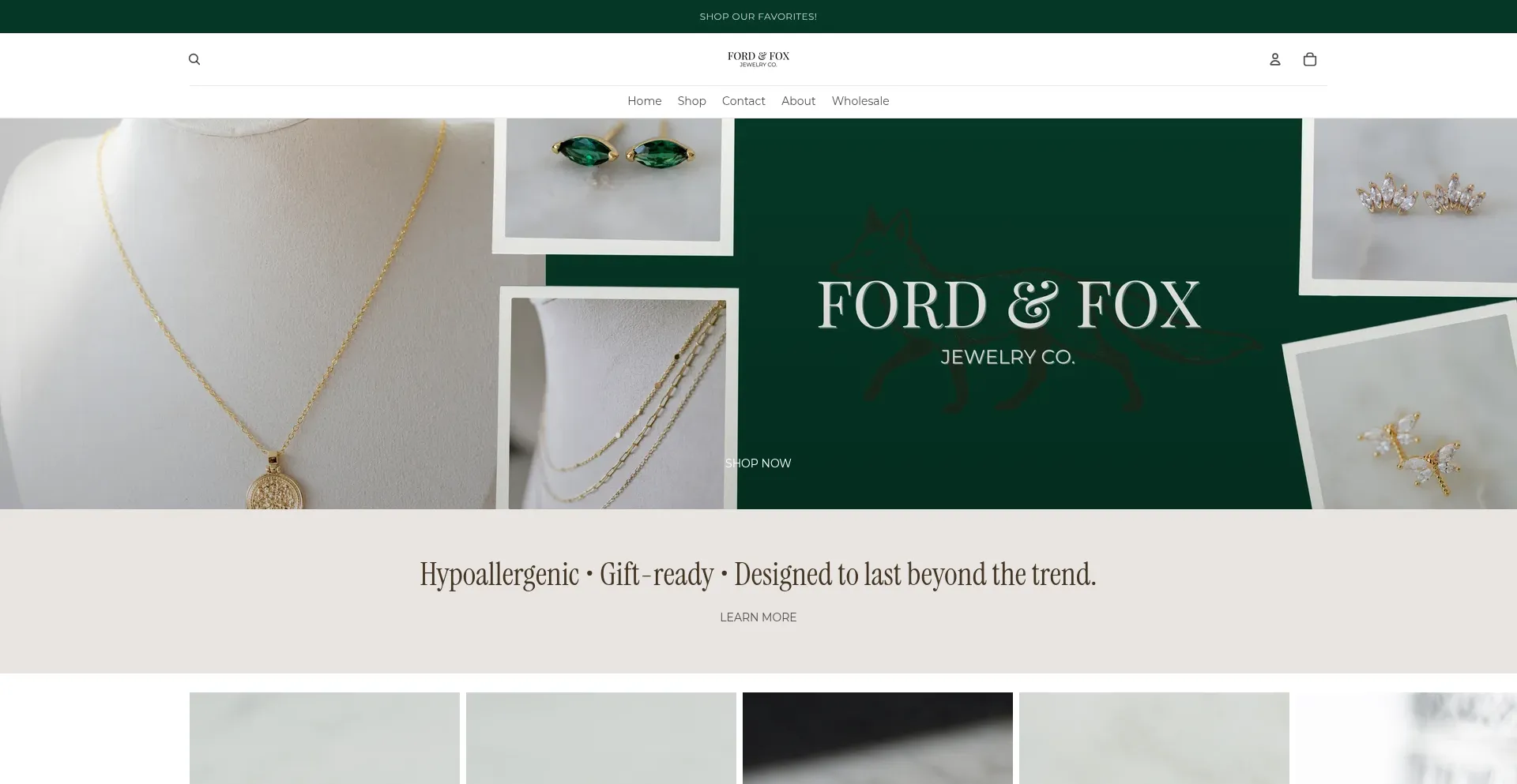 Fordandfoxjewelry.com