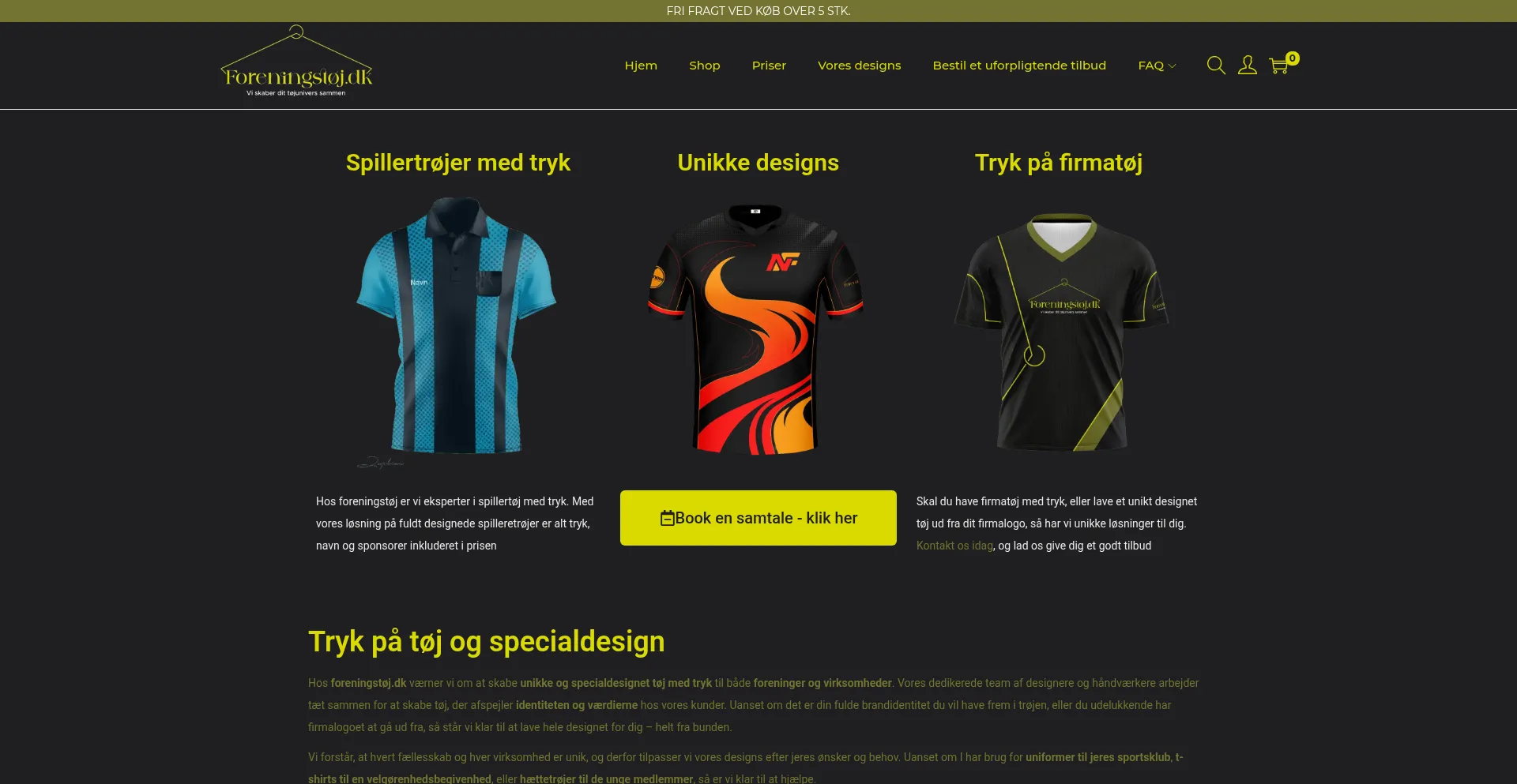 Is Foreningstoj.dk Safe?