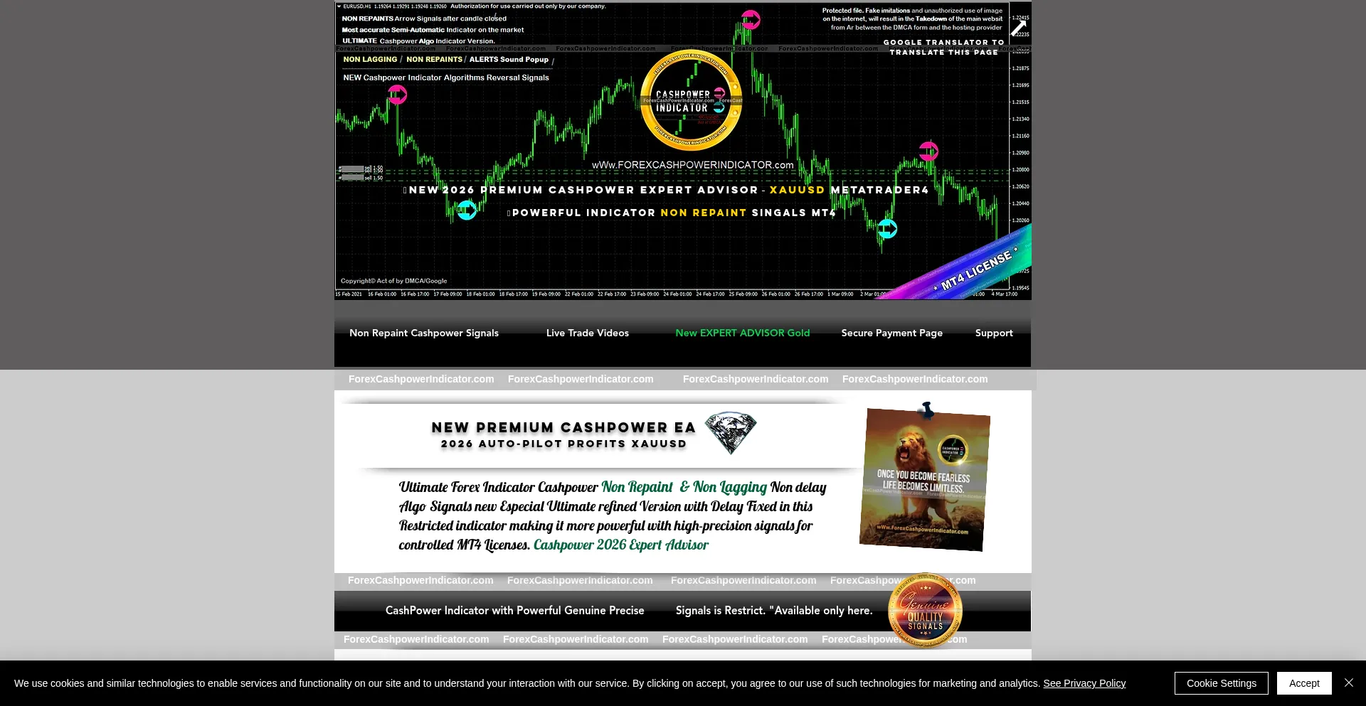 Forexcashpowerindicator.com