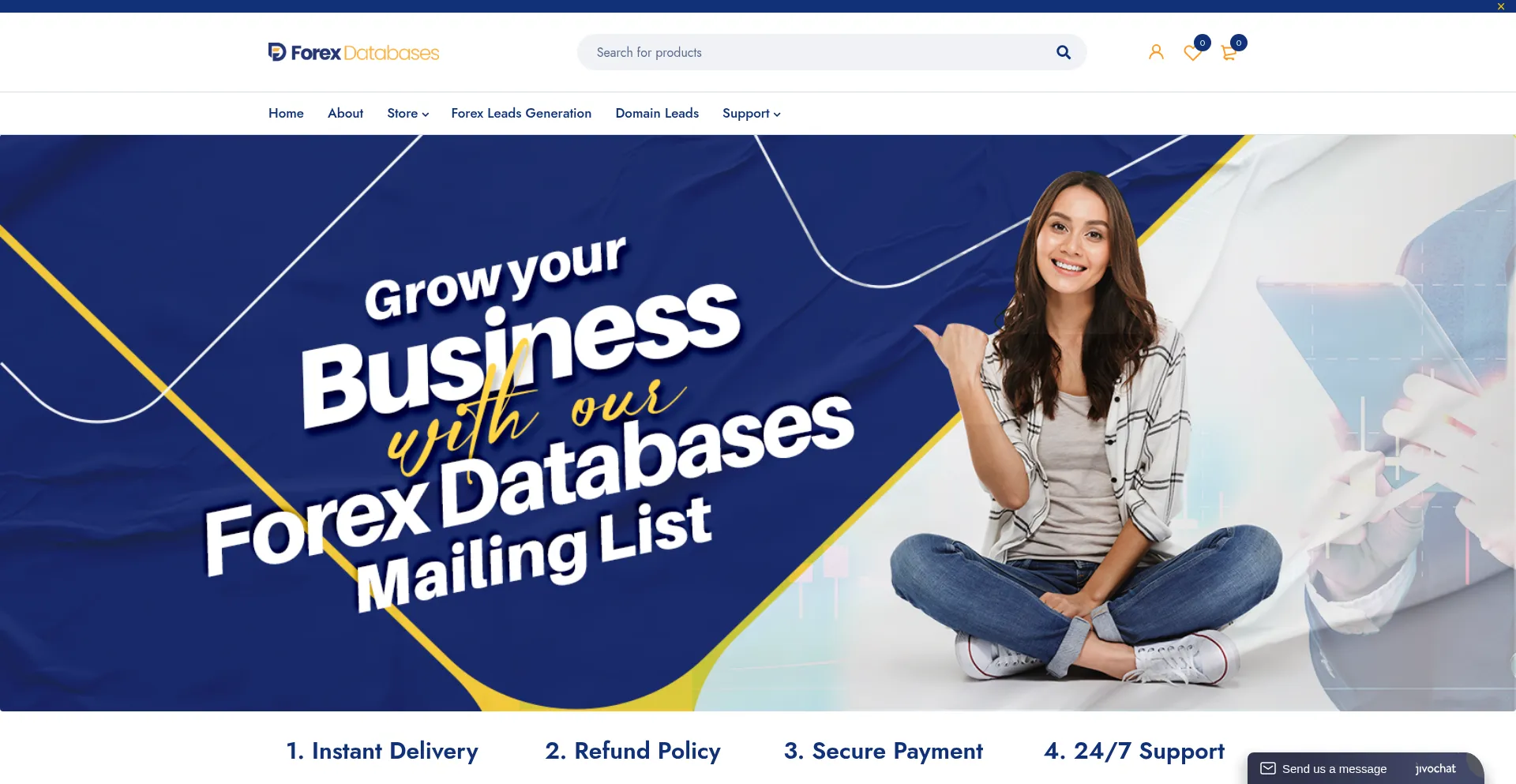 Forexdatabases.com Screenshot