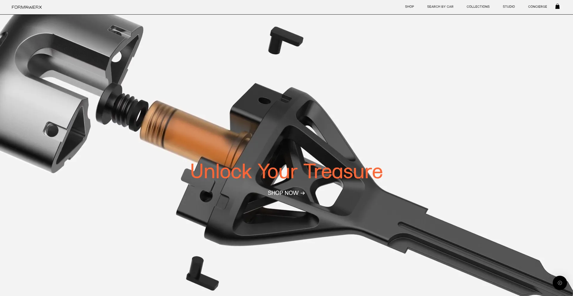 Website screenshot of Formawerx.com