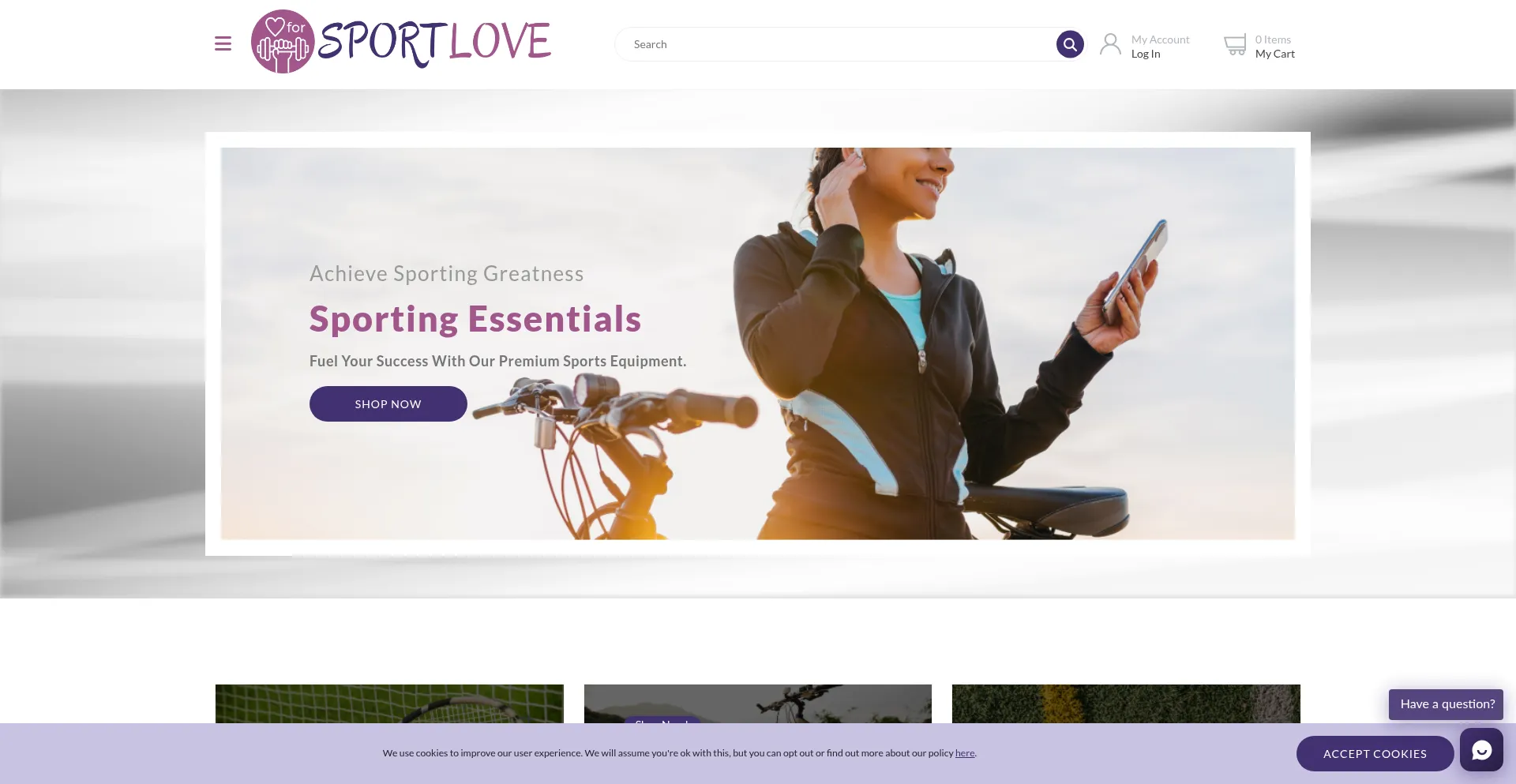 Forsportlove.com Screenshot
