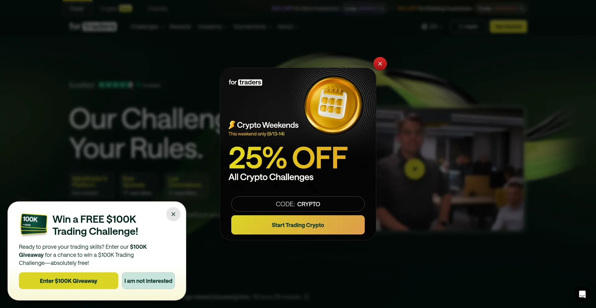 Fortraders.com Screenshot