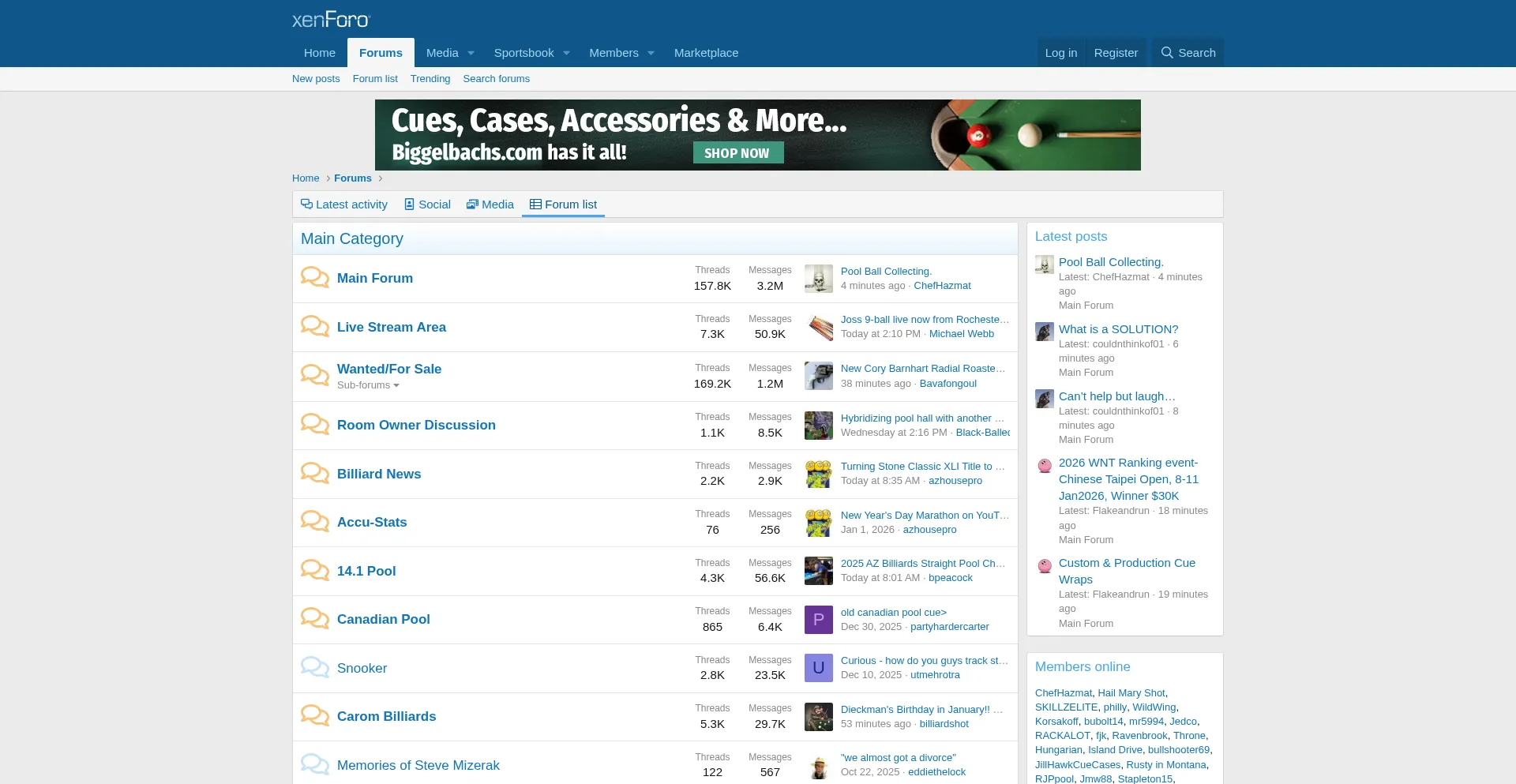 Forums.azbilliards.com