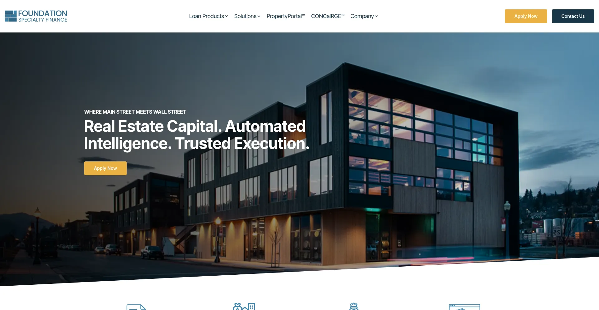 Foundationspecialtyfinance.com Screenshot