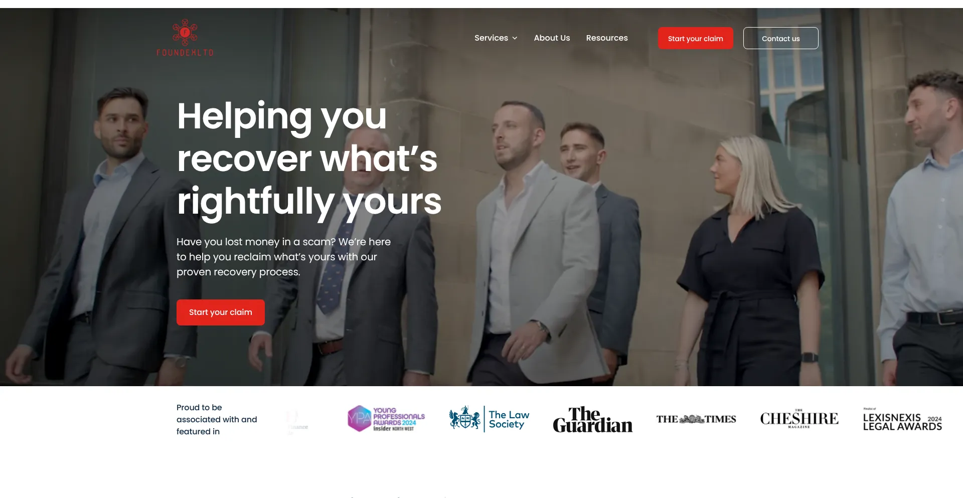 Foundexlimited.com Screenshot