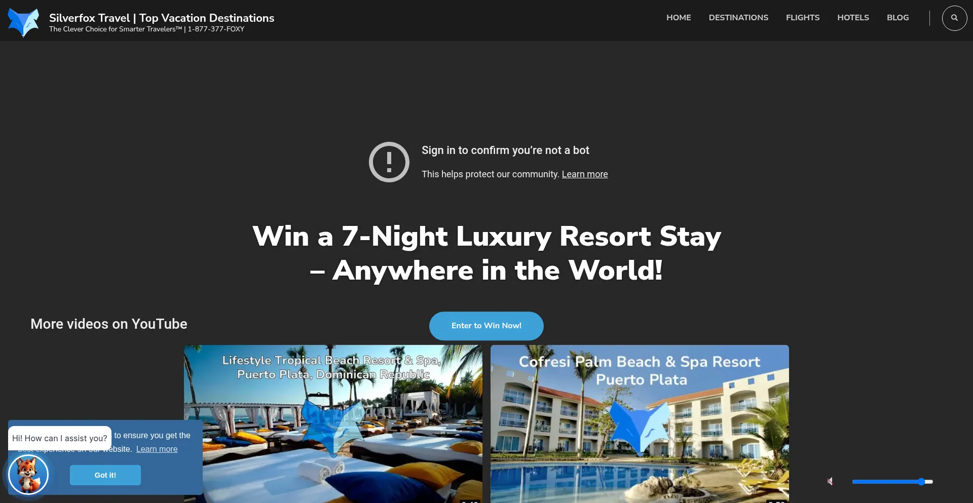 Foxtraveldeals.com Screenshot