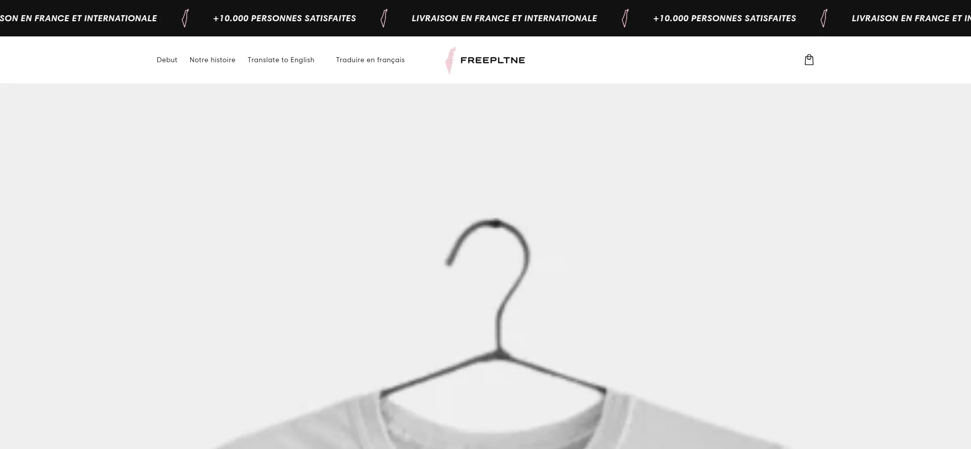 Website screenshot of Fpltne.com