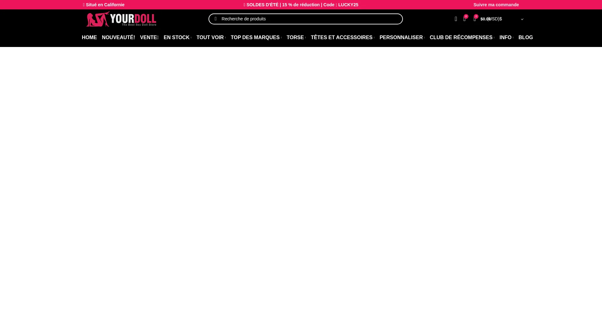 Website screenshot of Fr.yourdoll.com