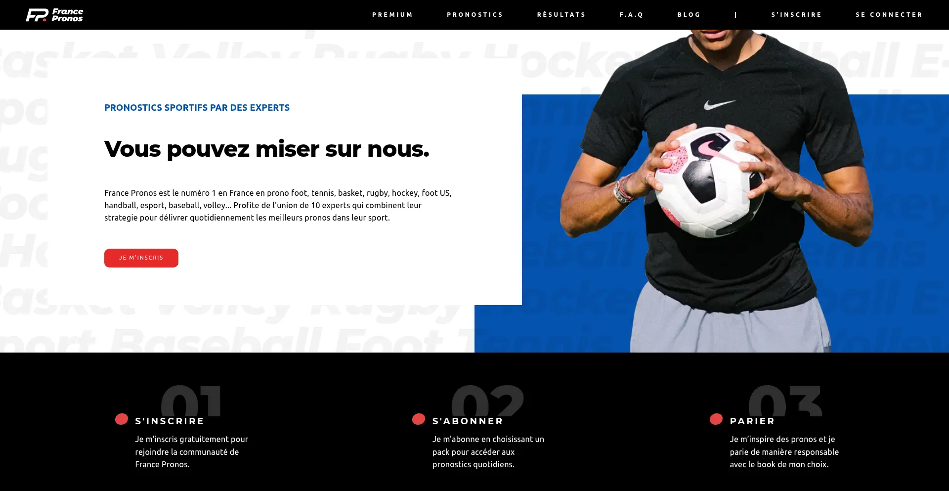France-pronos.com Screenshot