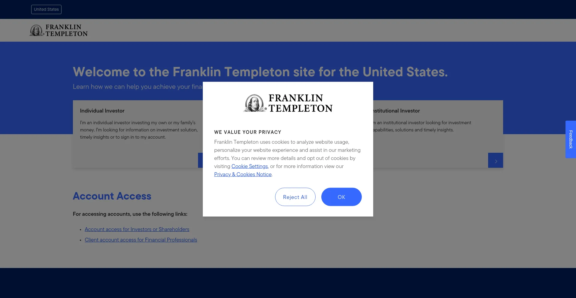 Franklintempleton.com Screenshot
