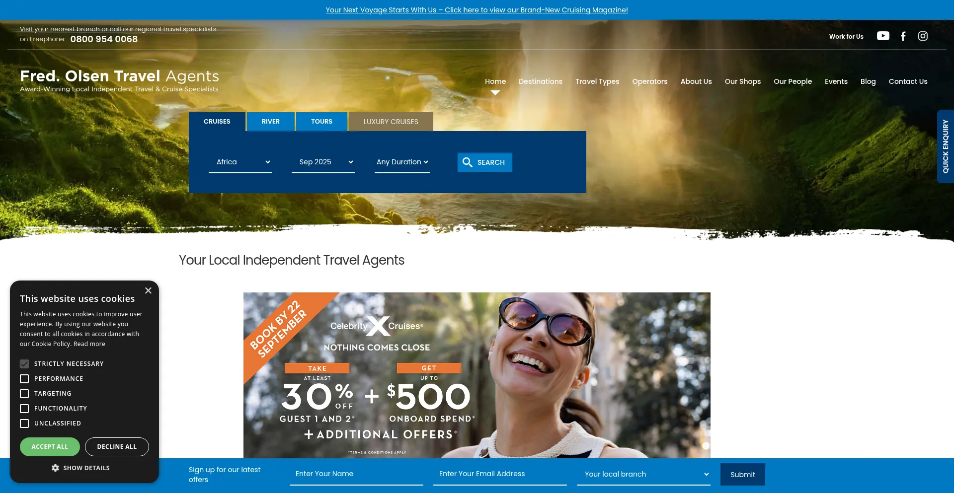 Is Fredolsentravelagents.co.uk Safe?