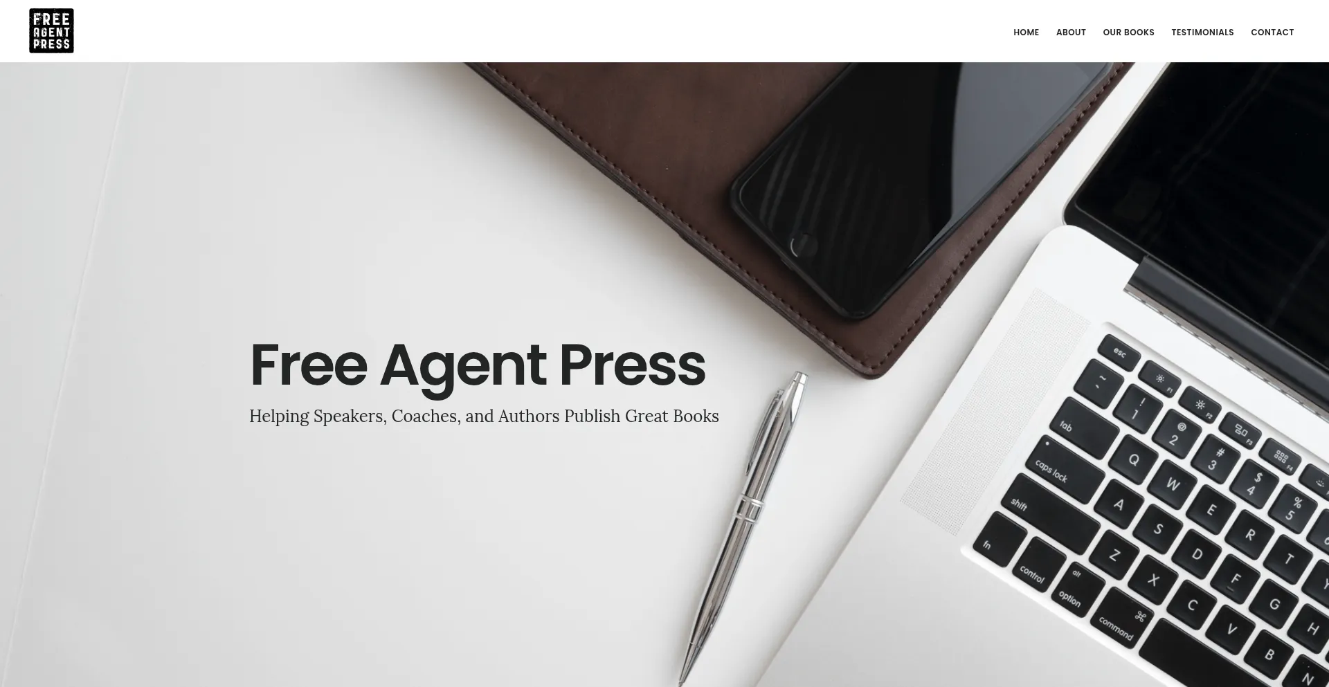 Freeagentpress.com Screenshot