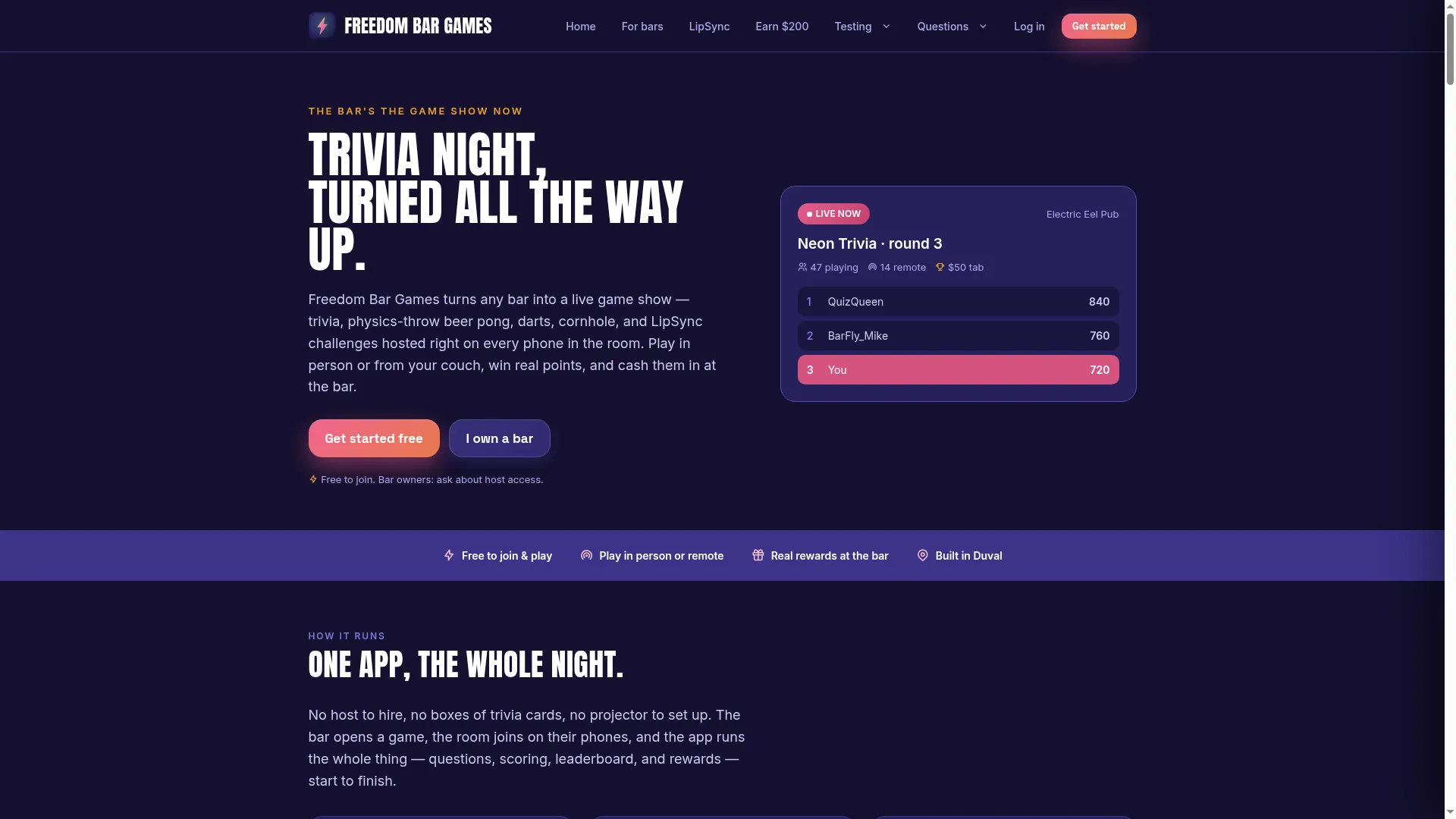 Freedombargames.com