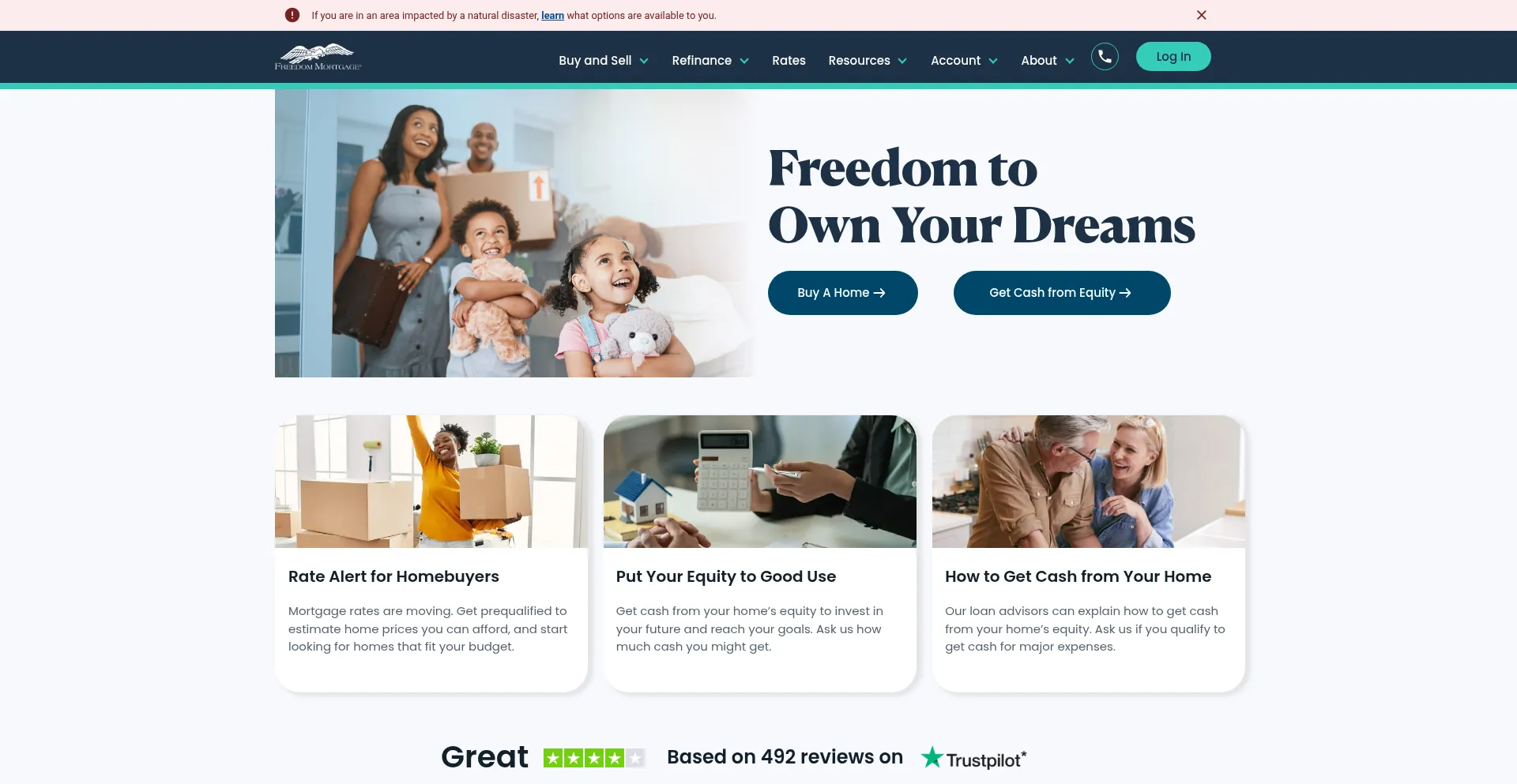 Is Freedommortgage.com Safe?
