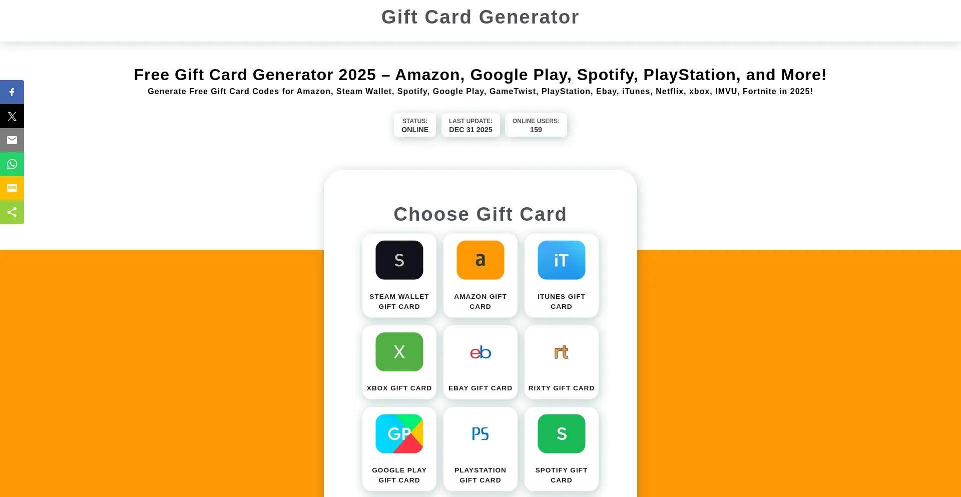 Freegiftcodegenerator.com