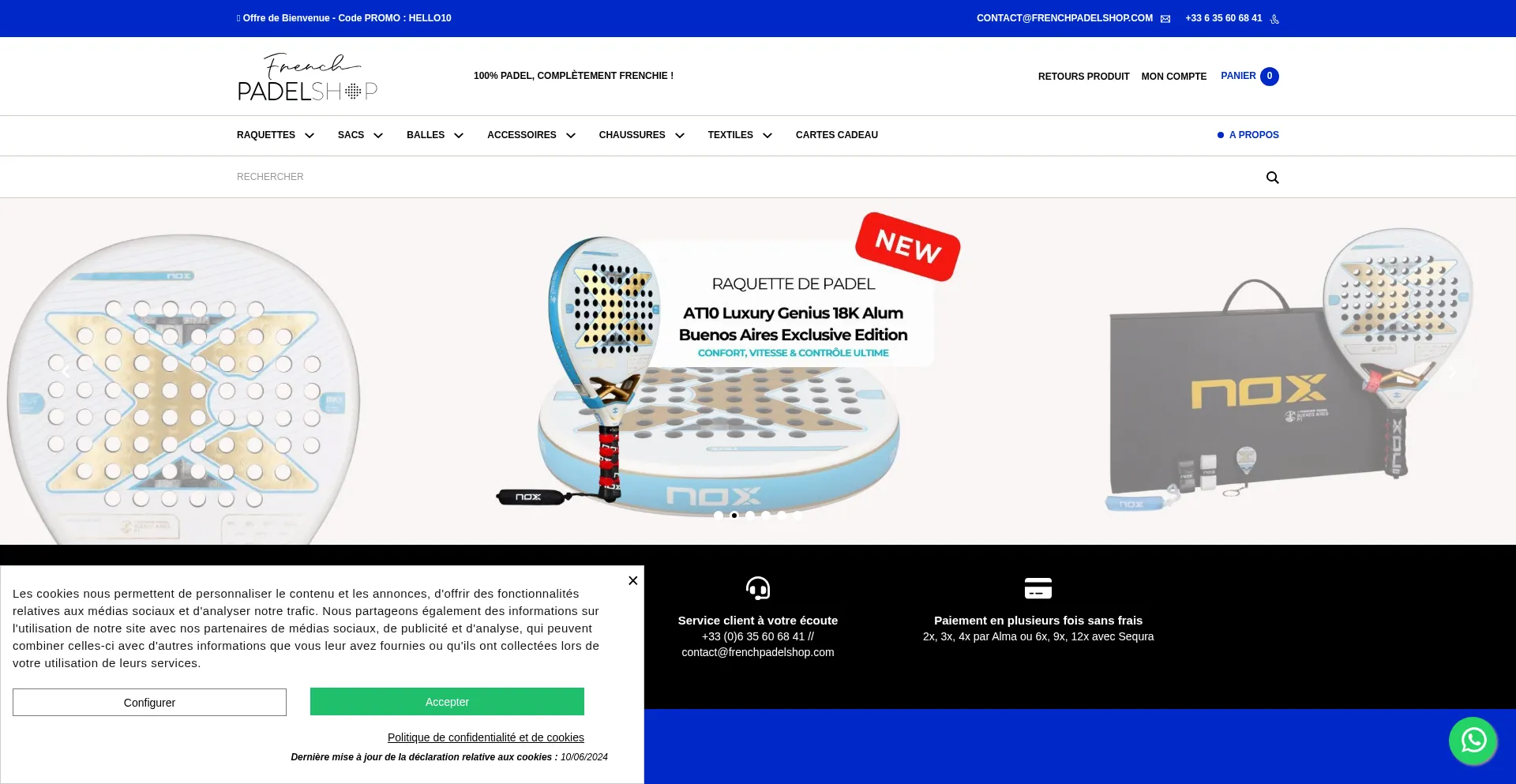 Is Frenchpadelshop.com Safe?