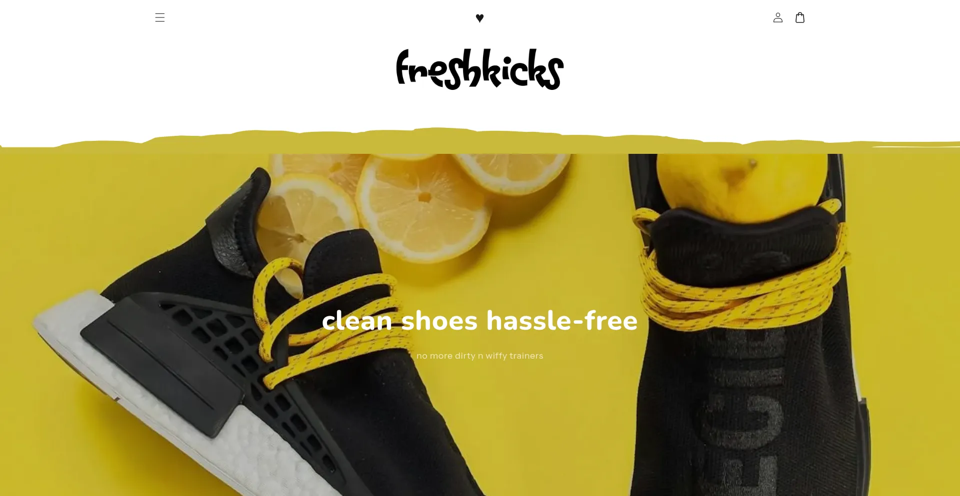 Freshkicks.shoes Screenshot