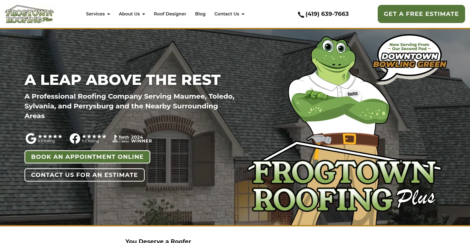 Is Frogtownroofing.com Safe?