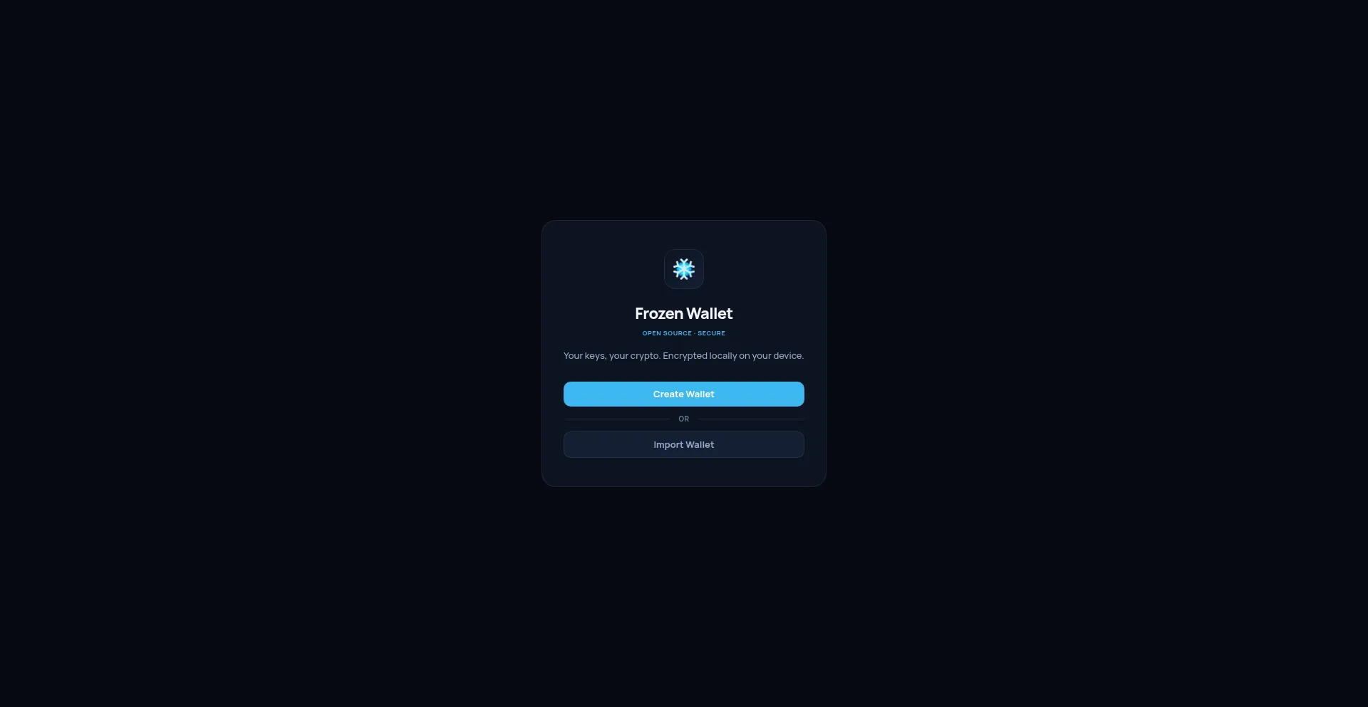 Frozenwallet.live