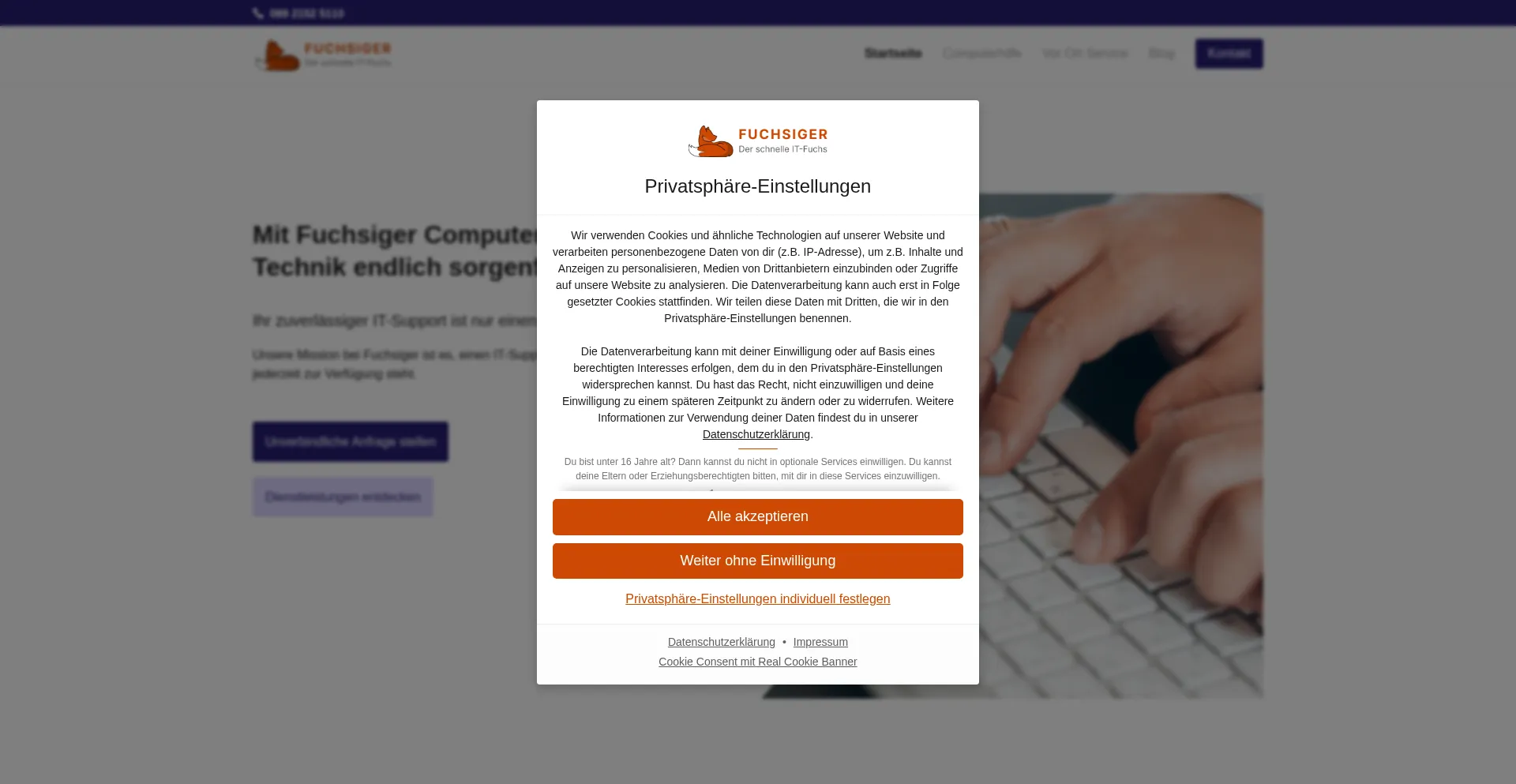 Is Fuchsiger.de Safe?