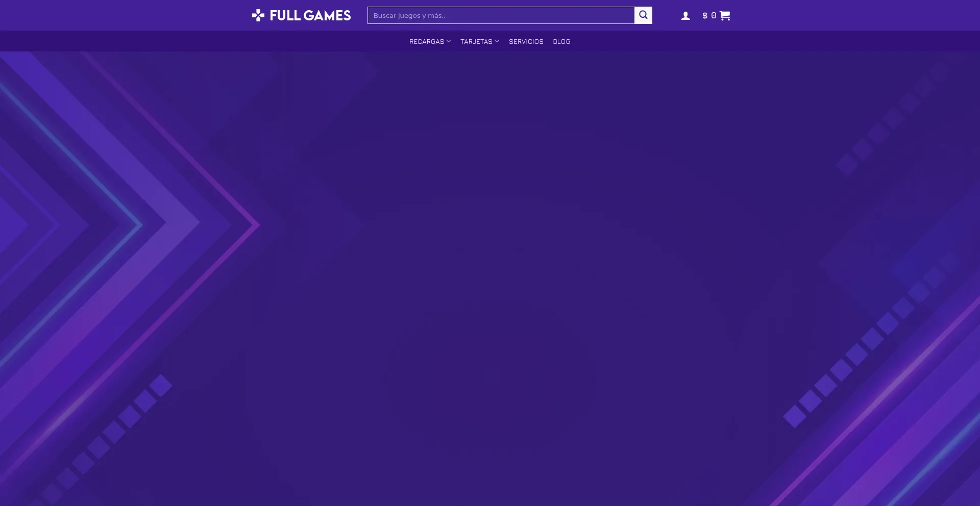 Website screenshot of Full.games