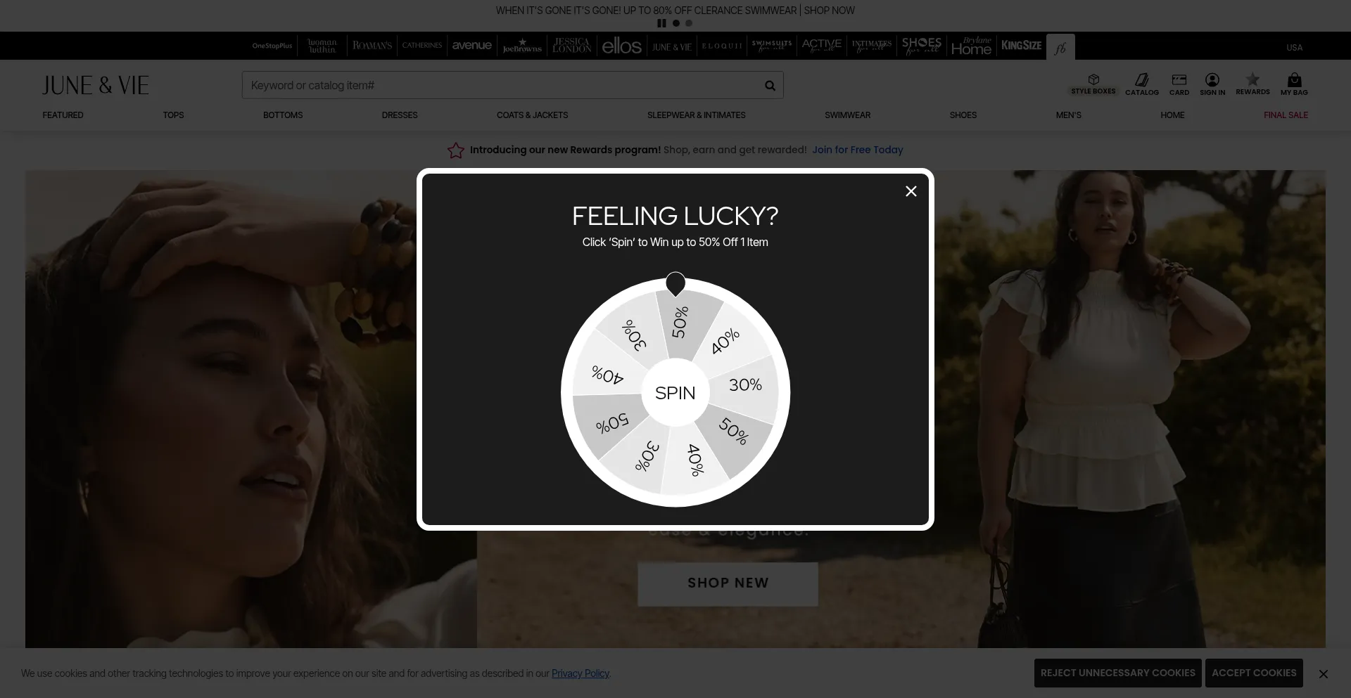 Website screenshot of Fullbeauty.com