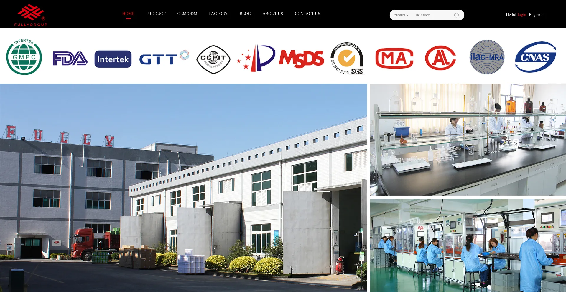 Fullychina.com Screenshot