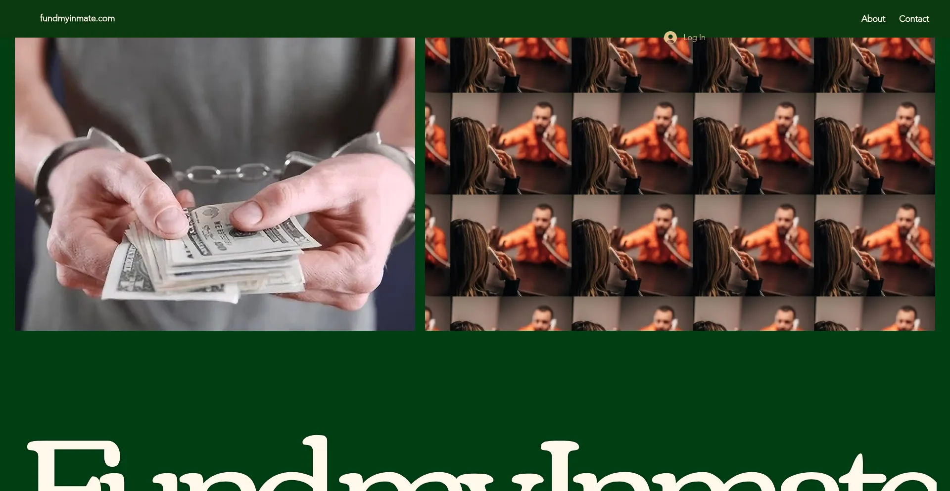 Fundmyinmate.com Screenshot