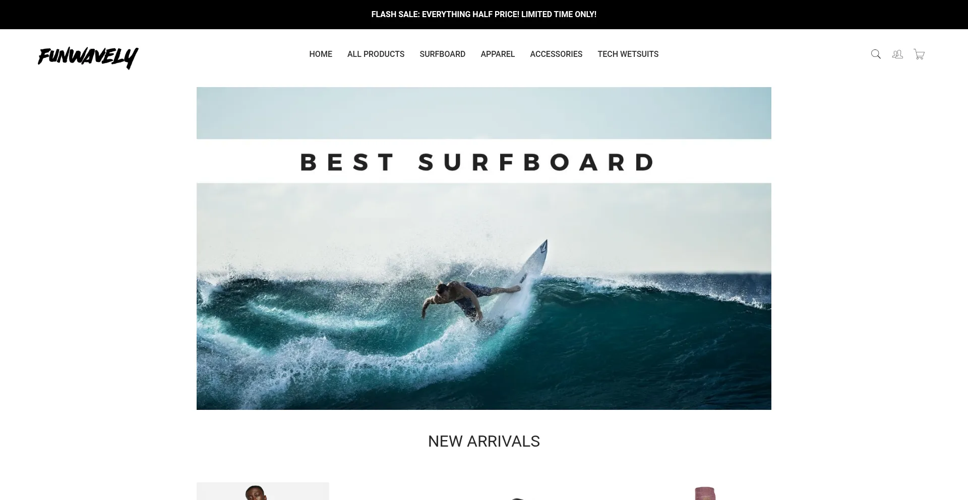 Funwavely.com Screenshot