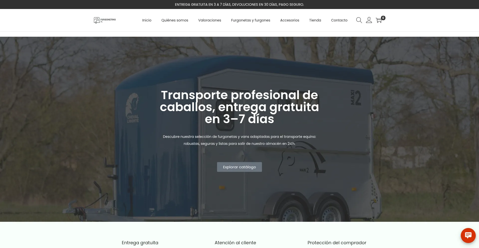 Furgonetingsl.com Screenshot