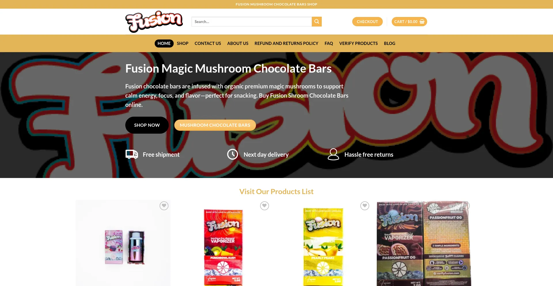 Fusionchocolatesshop.com