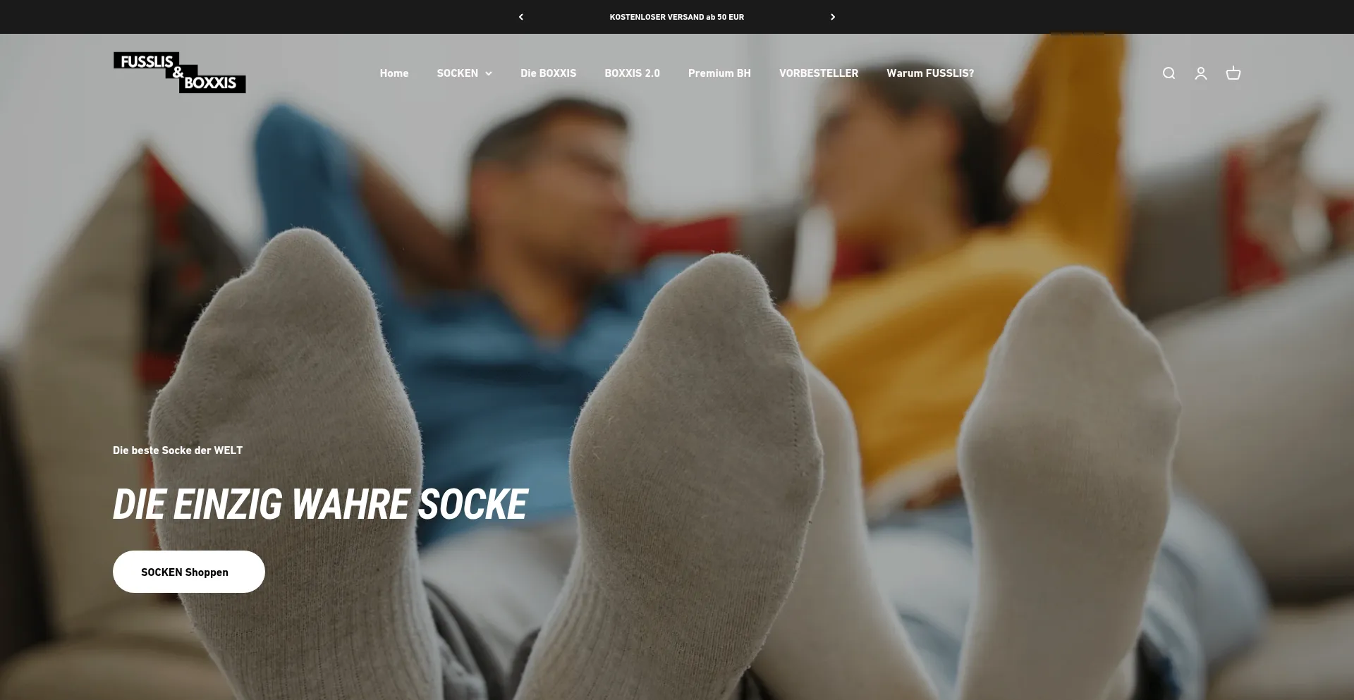 Fusslis.com Screenshot