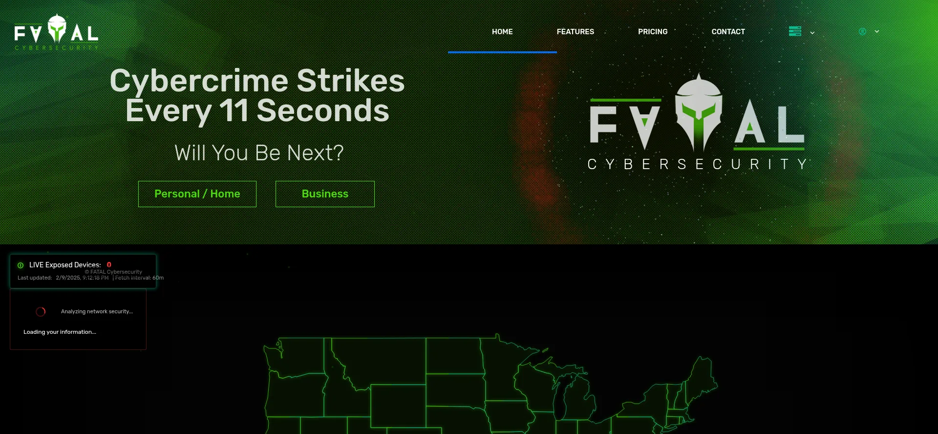 Website screenshot of Fvtal.com