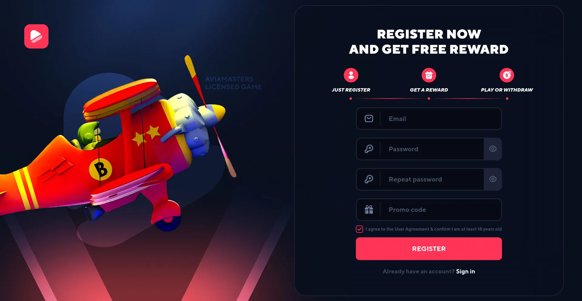 Website screenshot of Gambyhub.com