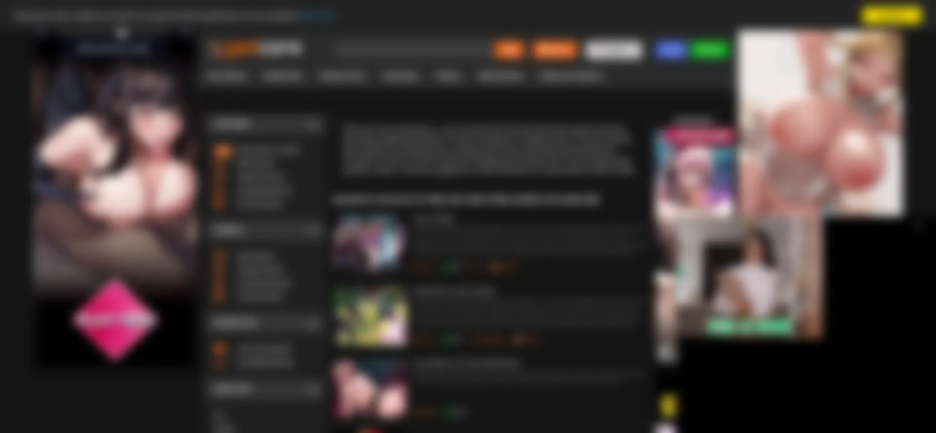 Website screenshot of Gamcore.com
