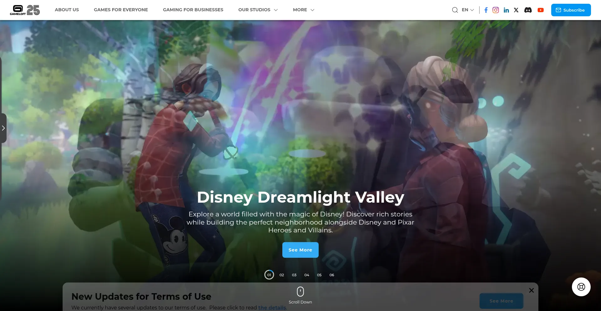 Gameloft.com Screenshot