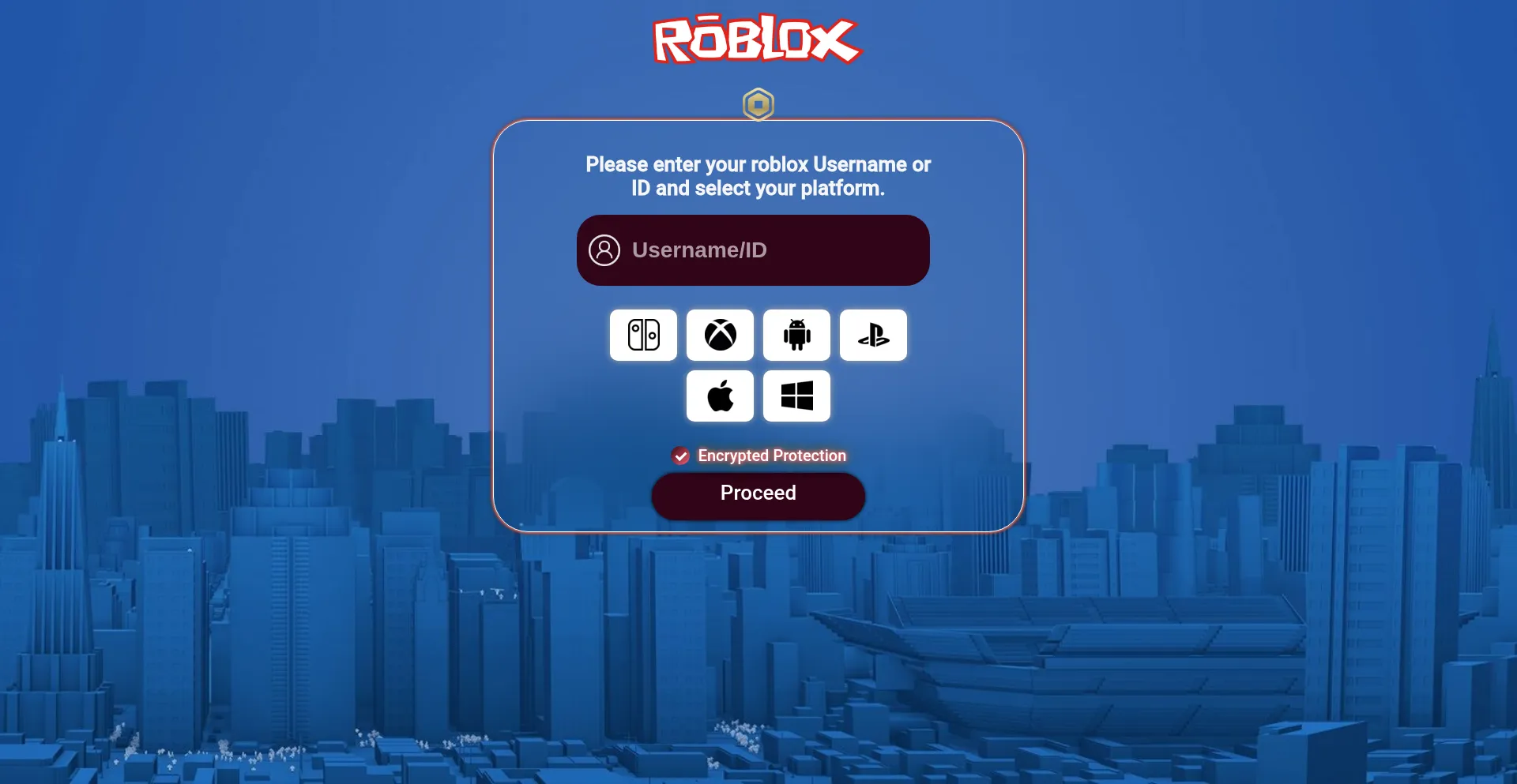 Website screenshot of Gamerobloox.blogspot.com