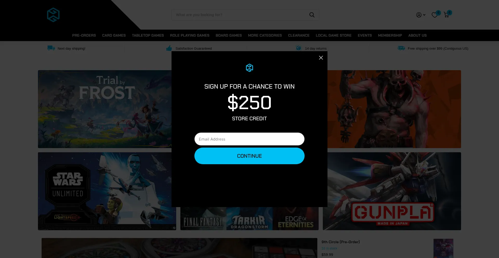 Website screenshot of Gamersguildaz.com