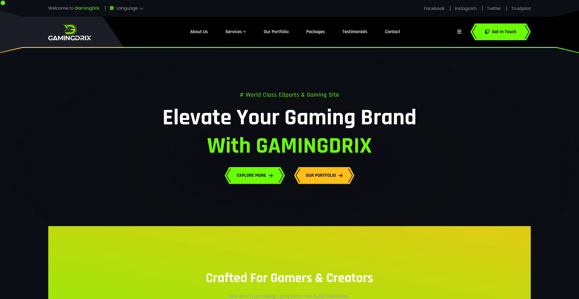 Gamingdrix.com Screenshot