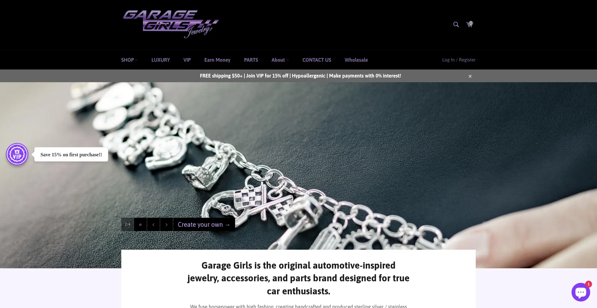 Garagegirlsjewelry.com