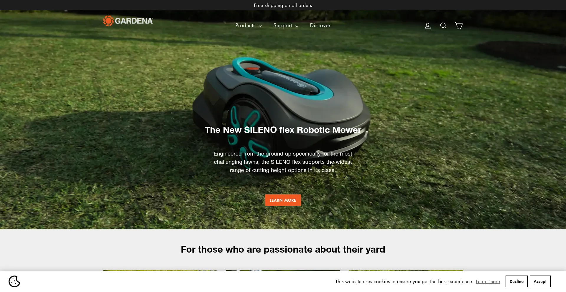 Gardena.com Screenshot