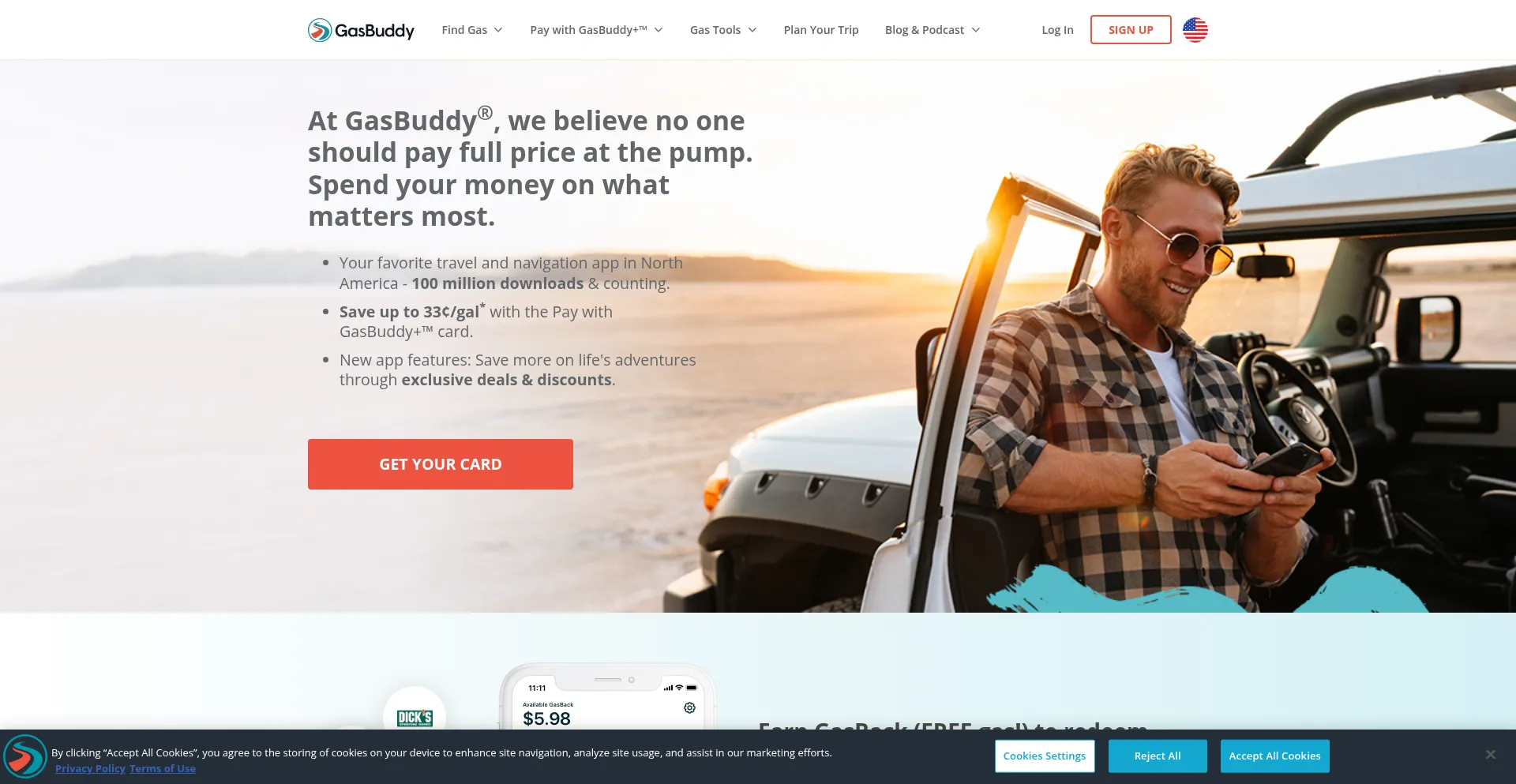 Gasbuddy.com Screenshot